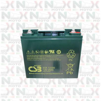 BATTERIA CSB HITACHI  EVX 12200 - 12V 20Ah